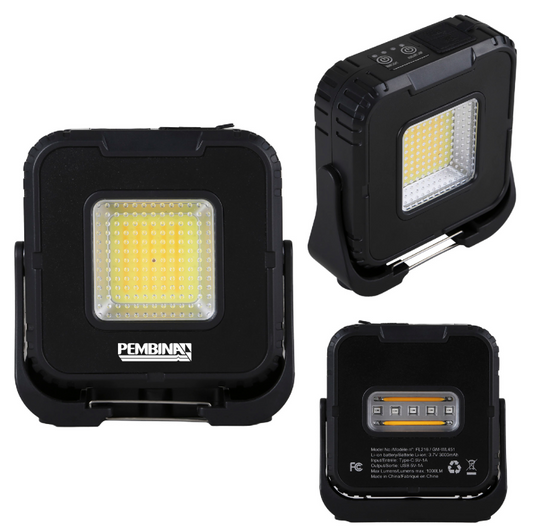 **NEW** Illumipack 3000Mah Power Bank Work Light - Black