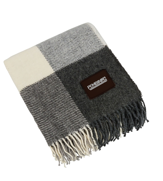 Pembina Plaid Wool Blanket