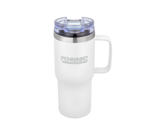 **NEW** 20 oz Urban Peak Harbor Trail Vacuum Camp Mug - White