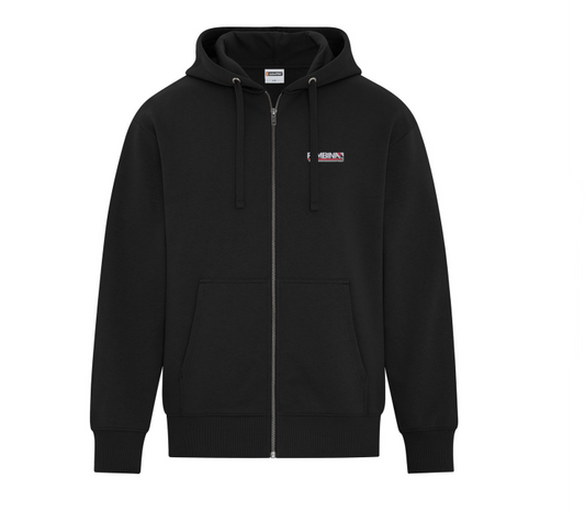 **NEW** WeRK Heavyweight Fleece Full Zip Hoodie - Black