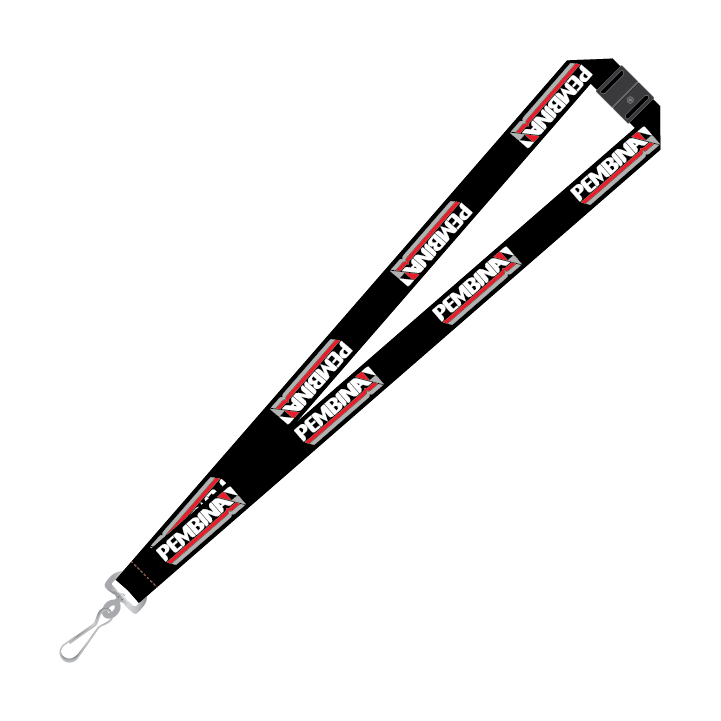 Black Pembina Lanyard