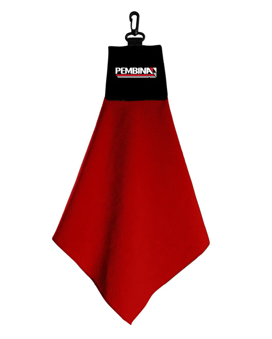 **NEW** Microfiber Golf Towel with Sublimated Header