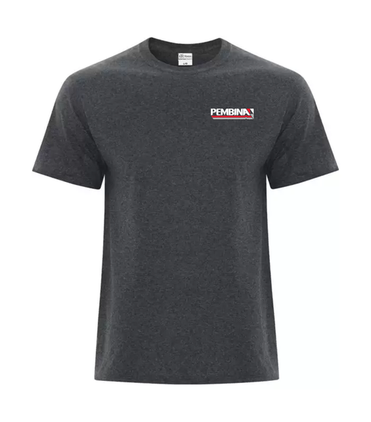 **NEW** ATC Everyday Cotton Blend Tee - Dark Heather Grey